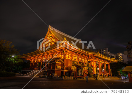 Tokyo, Asakusa at night 79248553