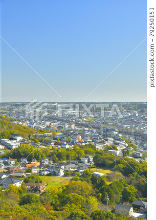 從岩屋綠地看到的豐橋街景 從岩屋綠地看到的豐橋街景 79250151
