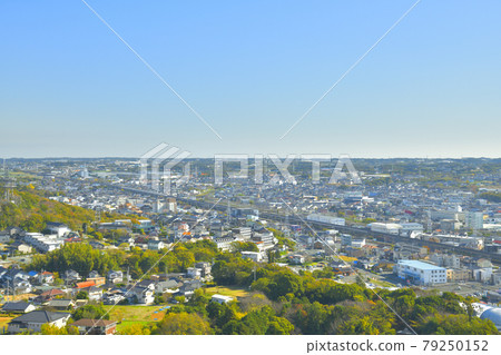 從岩屋綠地看到的豐橋街景 從岩屋綠地看到的豐橋街景 79250152