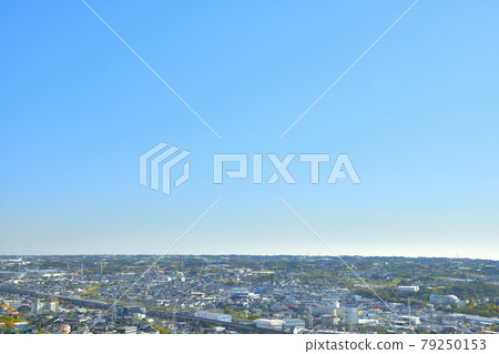 從岩屋綠地看到的豐橋街景 79250153