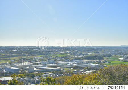 從岩屋綠地看到的豐橋街景 從岩屋綠地看到的豐橋街景 79250154