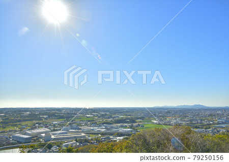 從岩屋綠地看到的豐橋街景 從岩屋綠地看到的豐橋街景 79250156