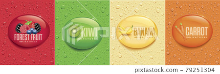 water, vector, fruit 79251304