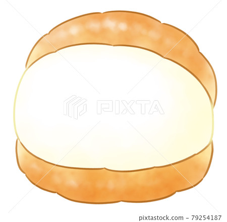 Maritozzo with cream - Stock Illustration [79254187] - PIXTA