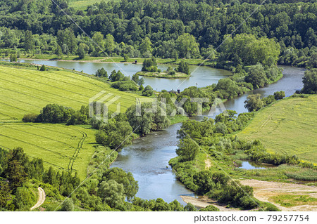 Poprad river scenery, Slovakia Poprad river scenery, Slovakia 79257754