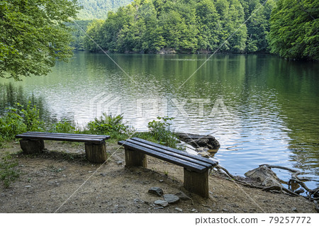 Morske oko lake, Vihorlat mountains, East Slovakia 79257772