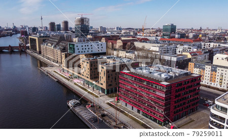 The banks of River Spree in Berlin The banks of River Spree in Berlin 79259011