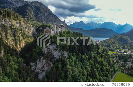 Amazing nature of Bavaria in the Allgau district of the German Alps Amazing nature of Bavaria in the Allgau district of the German Alps 79259029