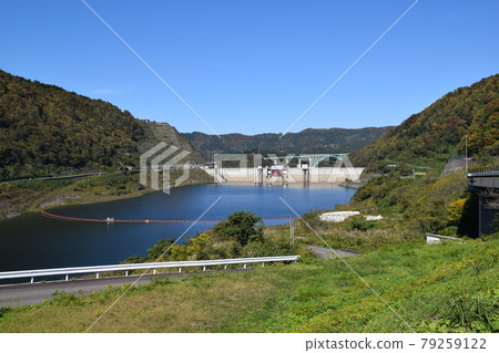 100 selections of dam lakes Sagae dam 79259122