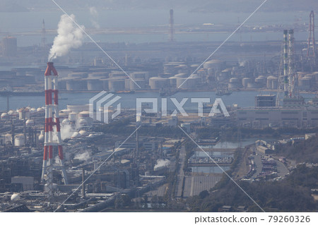 Mizushima coastal industrial area Mizushima coastal industrial area 79260326