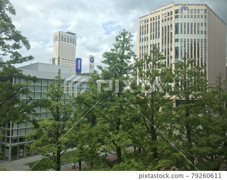 Akarenga Terrace in front of the Red Brick Office Akarenga Terrace in front of the Red Brick Office 79260611
