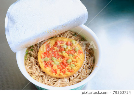 Cup tempura soba cup noodles Cup tempura soba cup noodles 79263734