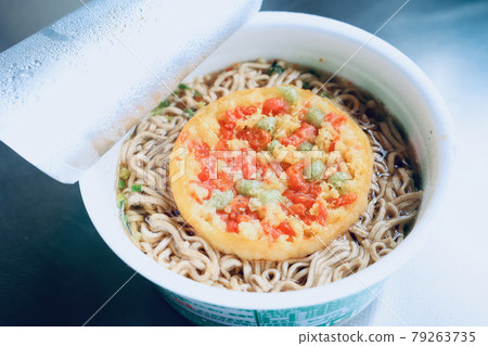 Cup tempura soba cup noodles 79263735