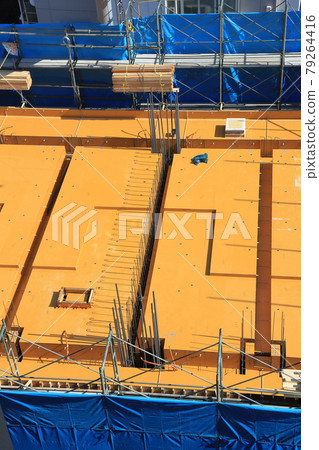 Construction site skeleton construction (Kutaikouji) Construction site skeleton construction (Kutaikouji) 79264416