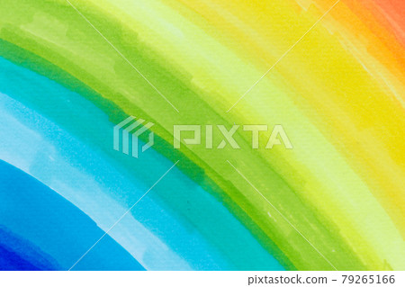 Abstract rainbow artwork texture. Stock illustration. 79265166