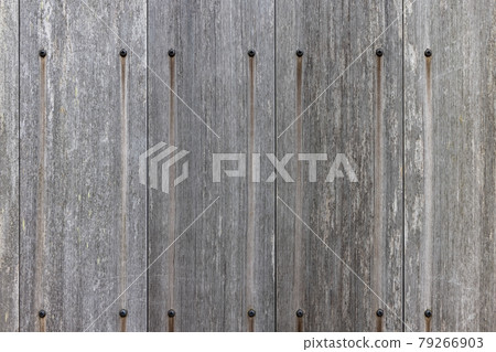 Wooden door pattern, nail rust juice flowing on the board, background material Wooden door pattern, nail rust juice flowing on the board, background material 79266903