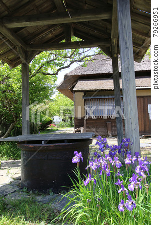 Tome City, Spring Miyagi Old Folk Houses and Wells in Meiji Village Tome City, Spring Miyagi Old Folk Houses and Wells in Meiji Village 79266951
