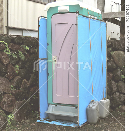 Temporary toilet Temporary toilet 79267491
