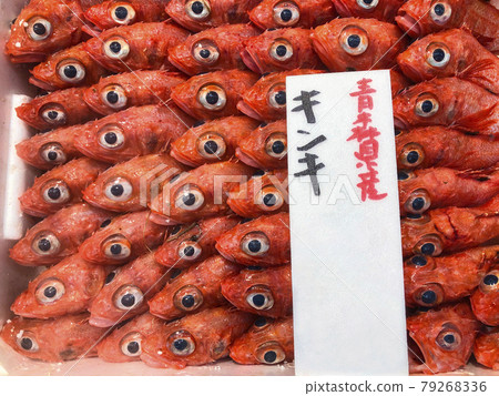 近畿在魚店排隊（允許拍照） 79268336