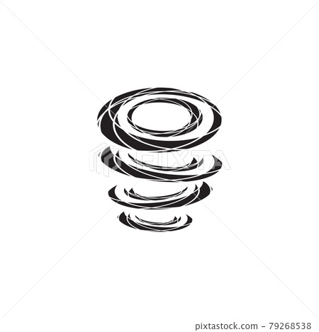 Hurricane icon logo design template 79268538
