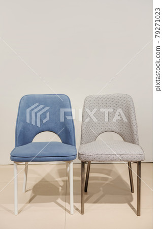 Velours modern chairs with wingback 79271023