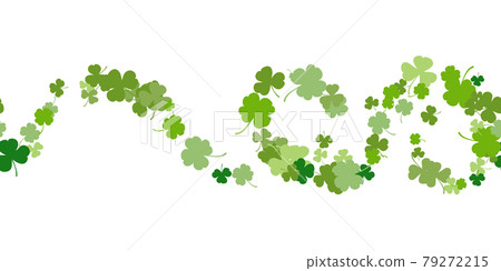 St.Patrick s day horizontal seamless background 79272215