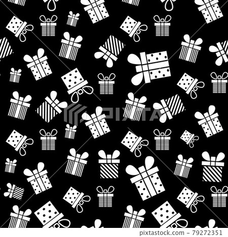 Gift box pattern. Present pattern. Vector Gift box pattern. Present pattern. Vector 79272351