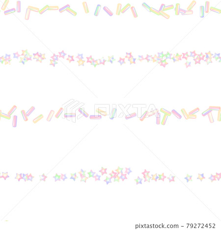 Sprinkles grainy on white background - Stock Illustration [79272452 ...