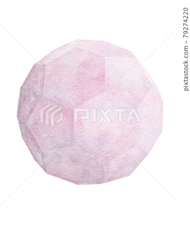 Fullerene watercolor illustration Fullerene watercolor illustration 79274220