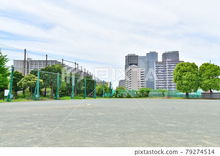 面向鹽入公園/南千住站（東京都荒川區）的景色 [2021.4] 79274514