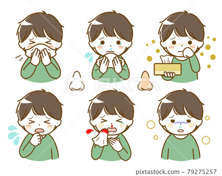 一個鼻子不正常的胖小男孩 79275257