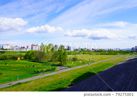 豐平川河床風光 豐平川河床風光 79275801