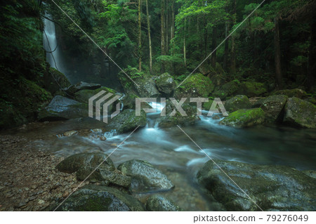 Superb view of Wakayama Prefecture Kuwanoki Falls Fresh green Superb view of Wakayama Prefecture Kuwanoki Falls Fresh green 79276049