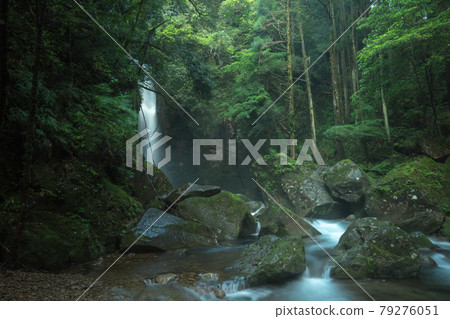 Superb view of Wakayama Prefecture Kuwanoki Falls Fresh green Superb view of Wakayama Prefecture Kuwanoki Falls Fresh green 79276051