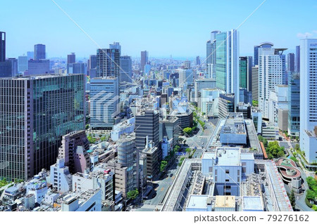 Kita-ku, Osaka (view from the station square building) 79276162
