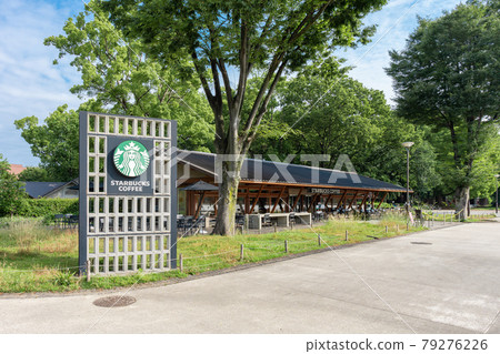 上野公園的星巴克咖啡 上野公園的星巴克咖啡 79276226