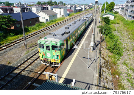 JR北海道木葉40係有軌電車西帶廣站 79276617