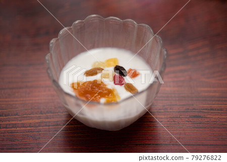 Yogurt with fruit Yogurt with fruit 79276822