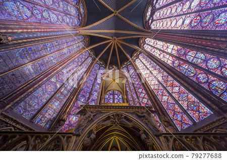 The Saint Chapel church, Paris, France The Saint Chapel church, Paris, France 79277688