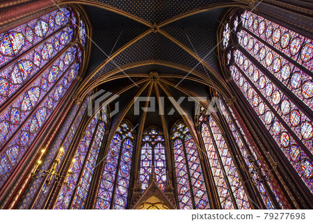The Saint Chapel church, Paris, France The Saint Chapel church, Paris, France 79277698