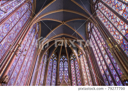 The Saint Chapel church, Paris, France The Saint Chapel church, Paris, France 79277700