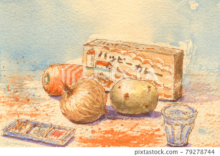 咖哩醬和蔬菜 79278744