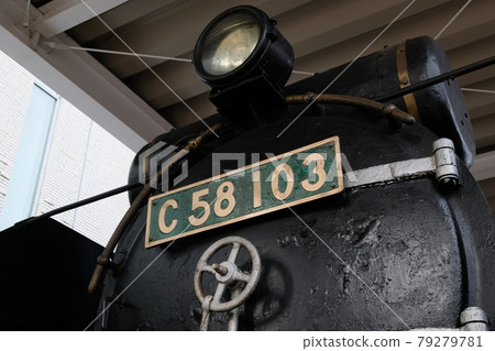 JNR C58 type steam locomotive (Shigohachi) C58-103, which is statically preserved in Ichinoseki City 79279781