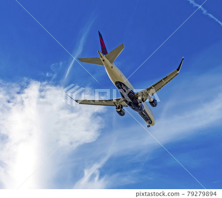 Plane flight to San Diego. 79279894