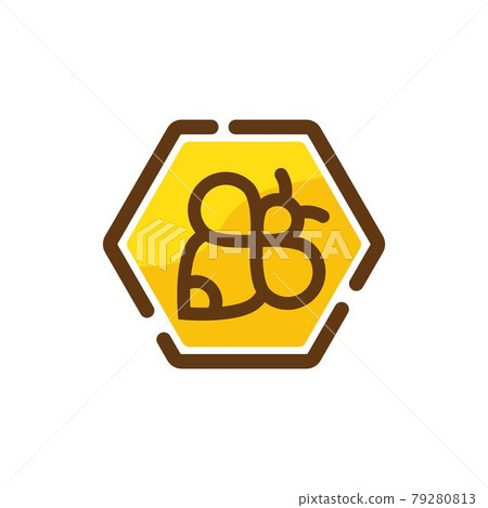 Bee Element Vector icon design Bee Element Vector icon design 79280813