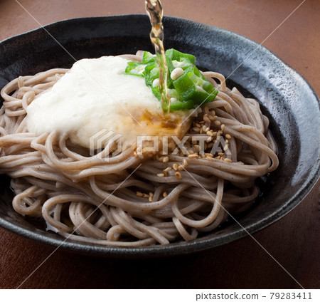 Chilled yam soba Chilled yam soba 79283411