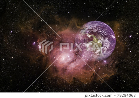 Beautiful galaxy. Elements of this image furnished by NASA 79284068