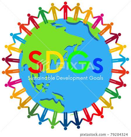 Globe SDGs image material 79284324