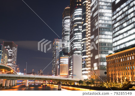 [大阪] 12月・大阪市北區中之島市容 79285549