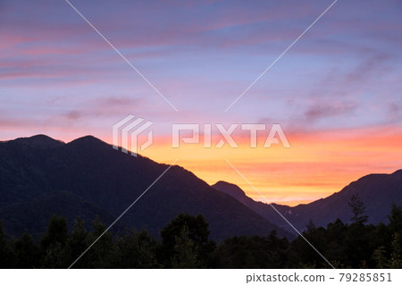 Oku-Nikko's sunset glow Oku-Nikko's sunset glow 79285851
